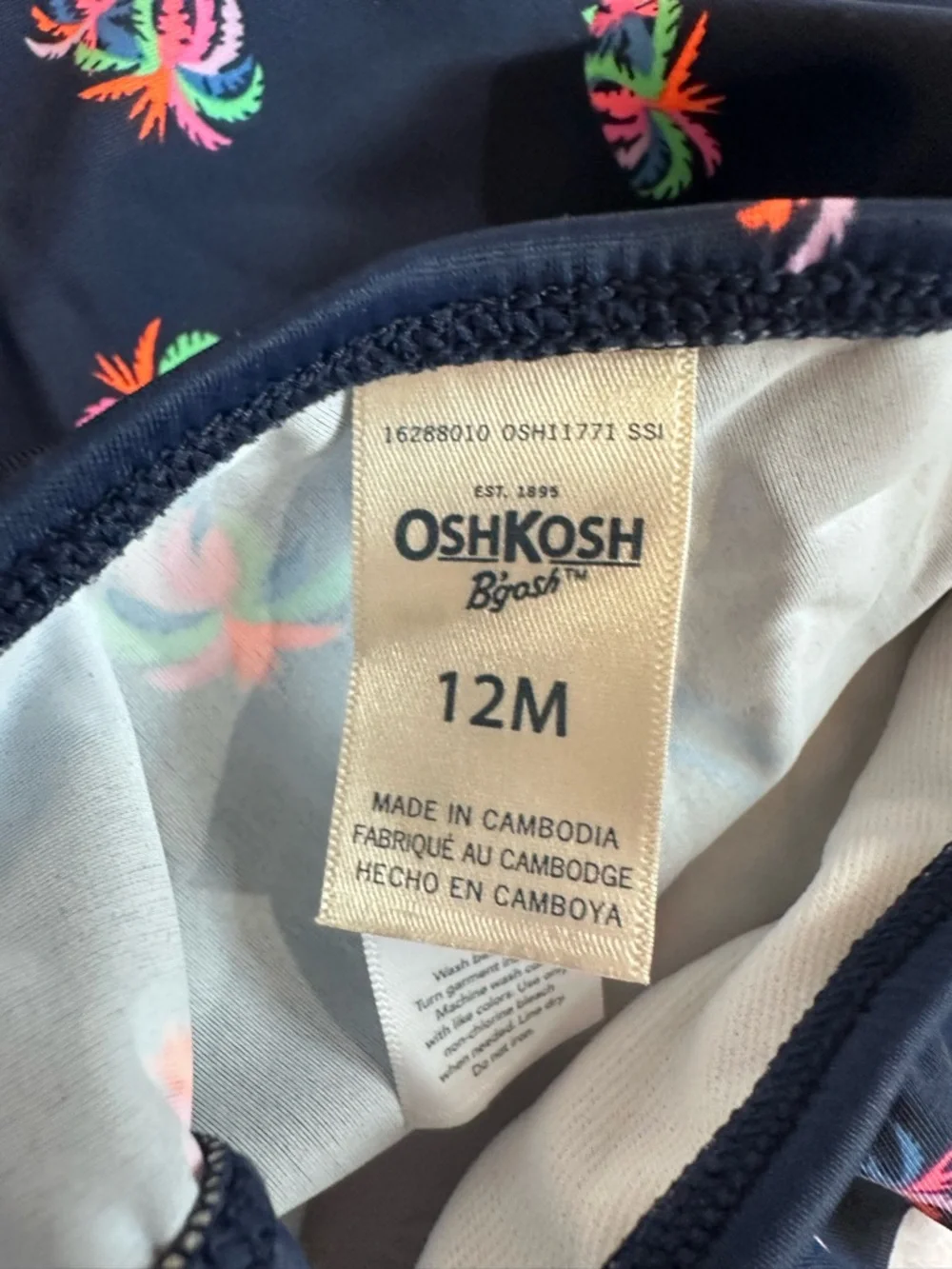 Girl’s 12 month Swimsuit